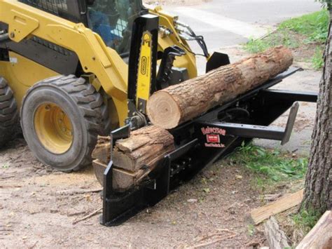 log grapple attachment for skid steer|skid steer firewood processor attachment.